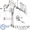 Ideal Standard Silver Bidet Mixer 1H Tap Spare Parts